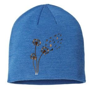 Dachshund Flower Fly Dandelion Funny Cute Dog Lover Great Gift Sustainable Beanie