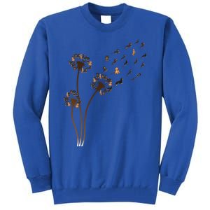 Dachshund Flower Fly Dandelion Funny Cute Dog Lover Great Gift Tall Sweatshirt