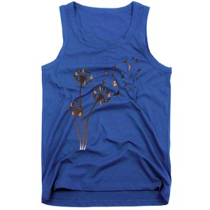 Dachshund Flower Fly Dandelion Funny Cute Dog Lover Great Gift Tank Top