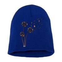 Dachshund Flower Fly Dandelion Funny Cute Dog Lover Great Gift Short Acrylic Beanie