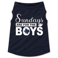Dallas Football Fans Sundays Are For The Boys Doggie Tank