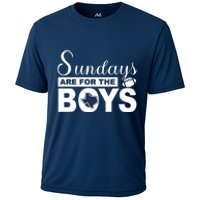 Dallas Football Fans Sundays Are For The Boys Cooling Performance Crew T-Shirt