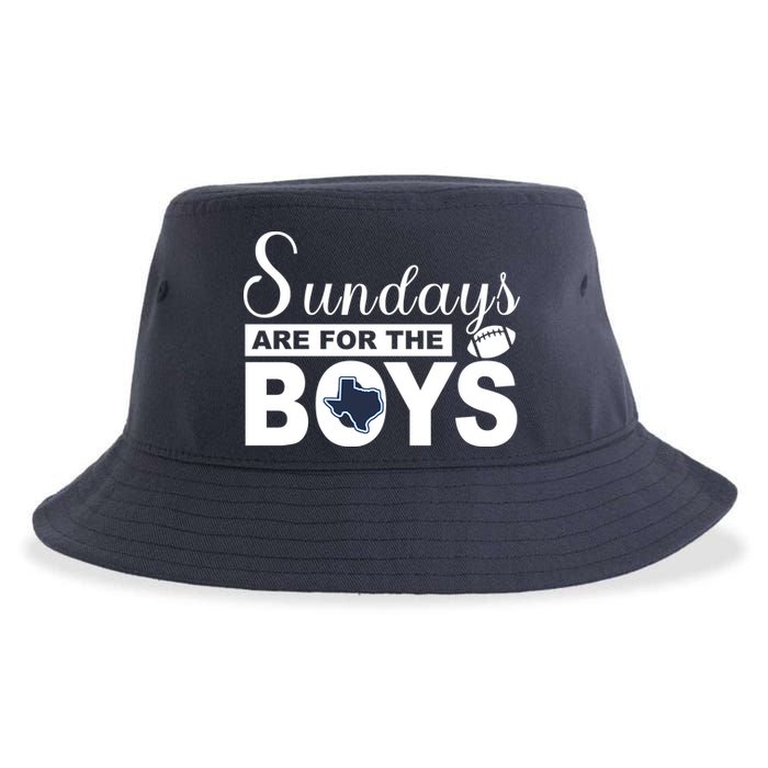 Dallas Football Fans Sundays Are For The Boys Sustainable Bucket Hat