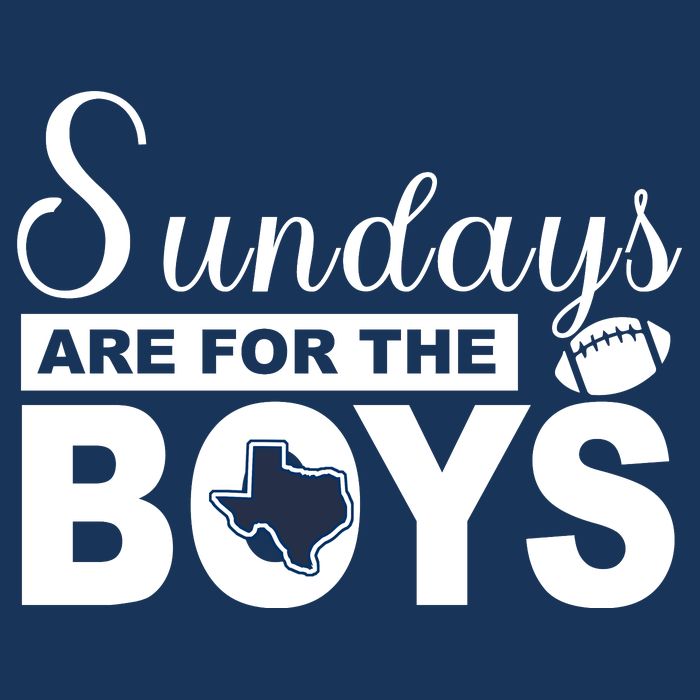 Dallas Football Fans Sundays Are For The Boys Sustainable Bucket Hat