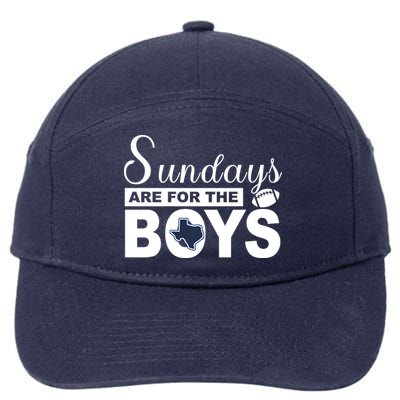 Dallas Football Fans Sundays Are For The Boys 7-Panel Snapback Hat