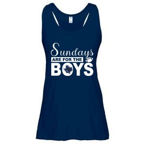 Dallas Football Fans Sundays Are For The Boys Ladies Essential Flowy Tank