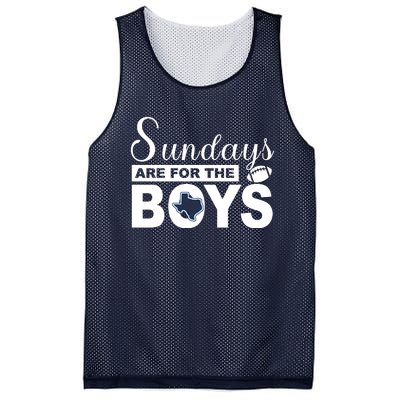 Dallas Football Fans Sundays Are For The Boys Mesh Reversible Basketball Jersey Tank