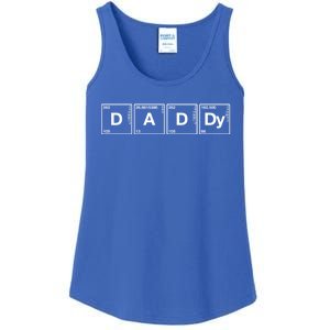 Daddy Funny Gift Funny Sarcastic Family Science Dad Gift Ladies Essential Tank