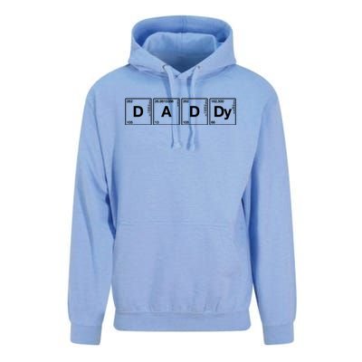 Daddy Funny Gift Funny Sarcastic Family Science Dad Gift Unisex Surf Hoodie