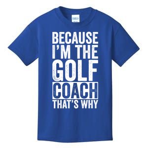 Design For Golf Coach Trainer Instructor Coaching Gift Kids T-Shirt