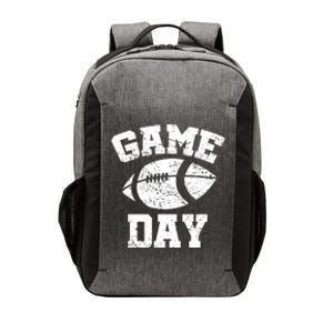 Distressed Football Game Day At College Or School Funny Gift Vector Backpack