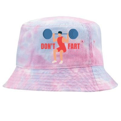 Don't Fart Gift Tie-Dyed Bucket Hat