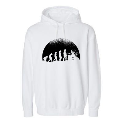 Drummer Funny Gift Drums Meaningful Gift Garment-Dyed Fleece Hoodie