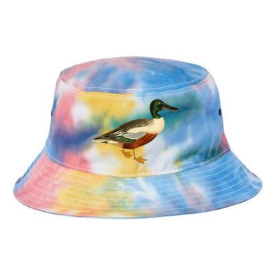 Duck Funny Gift Cute Shoveler Duck Vintage Duck Graphic Gift Tie Dye Newport Bucket Hat