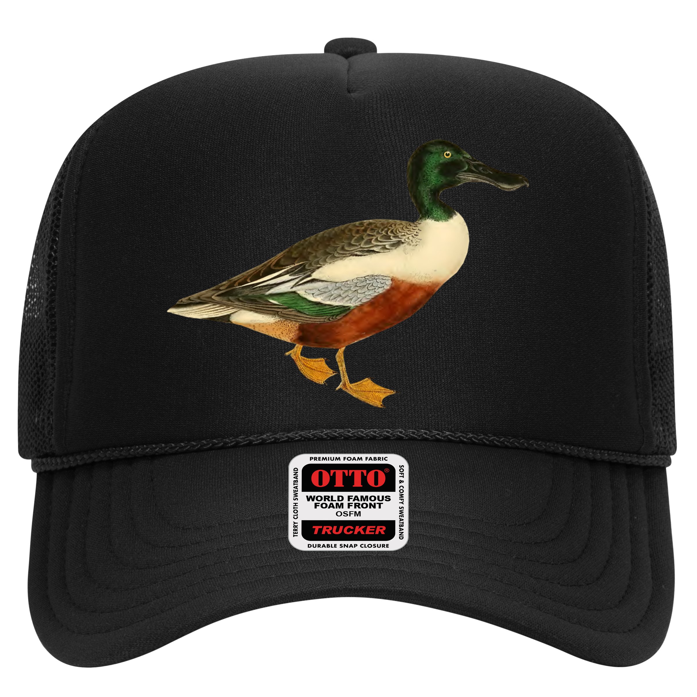 Duck Funny Gift Cute Shoveler Duck Vintage Duck Graphic Gift Hat