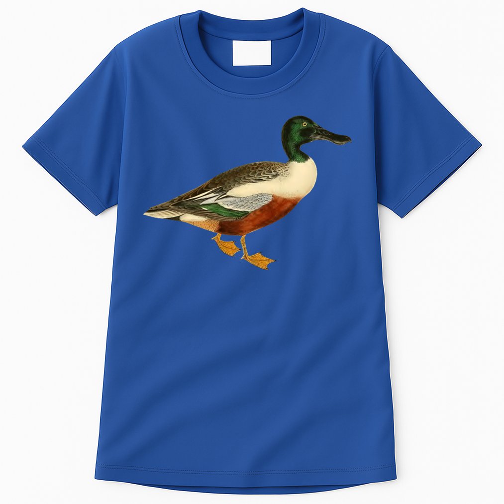 Duck Funny Gift Cute Shoveler Duck Vintage Duck Graphic Gift Tall T-Shirt