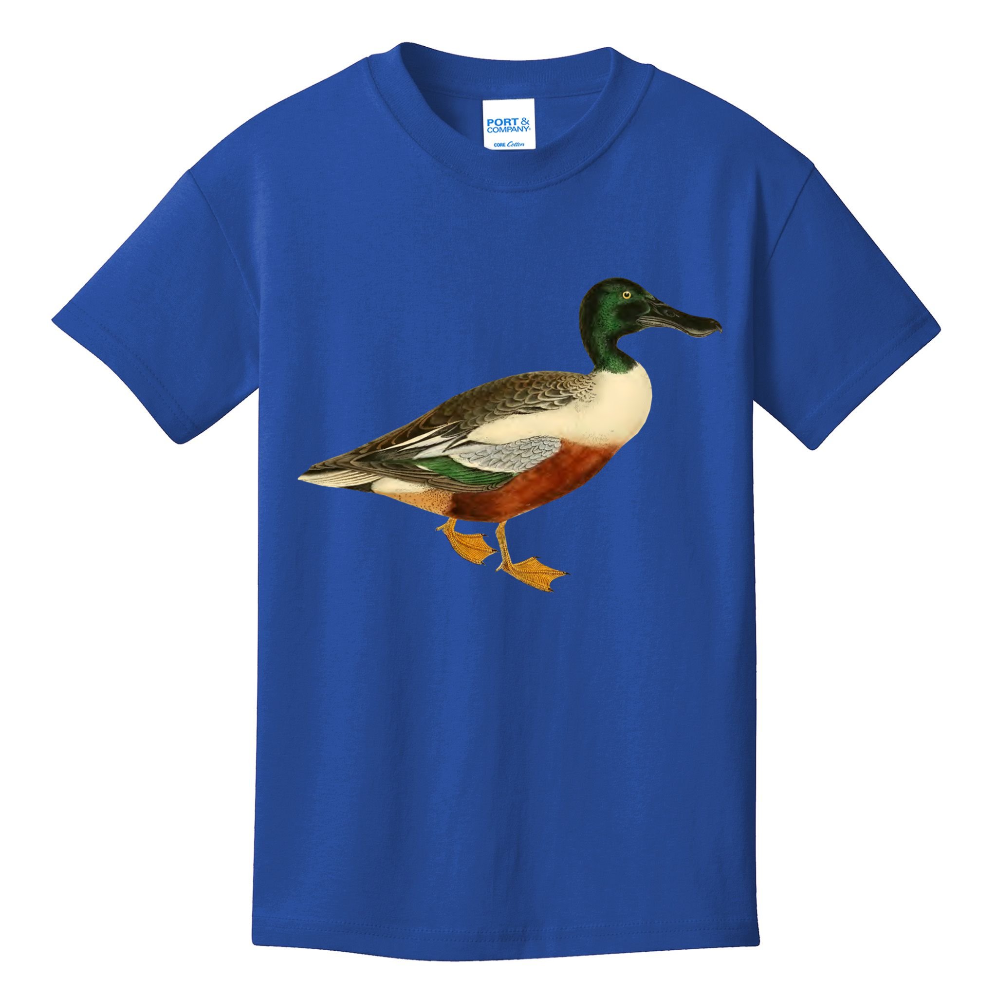 Duck Funny Gift Cute Shoveler Duck Vintage Duck Graphic Gift Kids T-Shirt