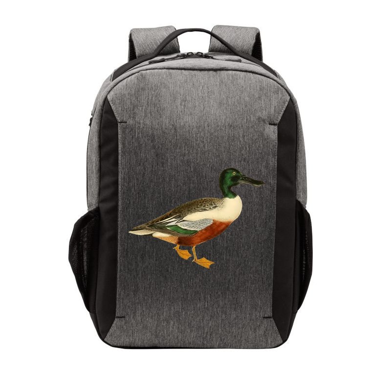 Duck Funny Gift Cute Shoveler Duck Vintage Duck Graphic Gift Vector Backpack