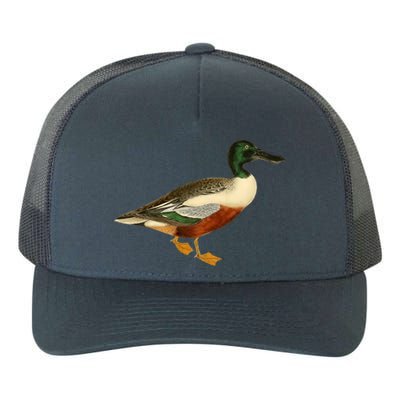 Duck Funny Gift Cute Shoveler Duck Vintage Duck Graphic Gift Yupoong Adult 5-Panel Trucker Hat