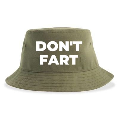 Don't Fart Gift Sustainable Bucket Hat