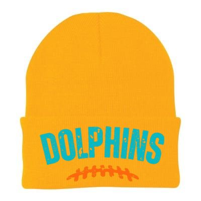 Dolphins Football Gift For Miami Fan Sport Knit Cap Winter Beanie