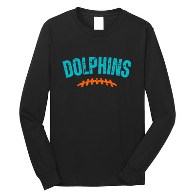 Dolphins Football Gift For Miami Fan Sport Long Sleeve Shirt