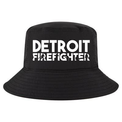 Detroit Firefighter Gift Firefighter Dad Gift Funny Gift Cool Comfort Performance Bucket Hat