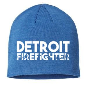 Detroit Firefighter Gift Firefighter Dad Gift Funny Gift Sustainable Beanie