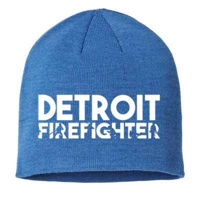 Detroit Firefighter Gift Firefighter Dad Gift Funny Gift Sustainable Beanie