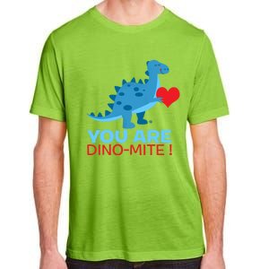 Dinosaur Funny Gift You Are Dinofunny Giftmite Gift Adult ChromaSoft Performance T-Shirt