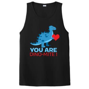 Dinosaur Funny Gift You Are Dinofunny Giftmite Gift PosiCharge Competitor Tank