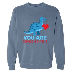 Dinosaur Funny Gift You Are Dinofunny Giftmite Gift Garment-Dyed Sweatshirt