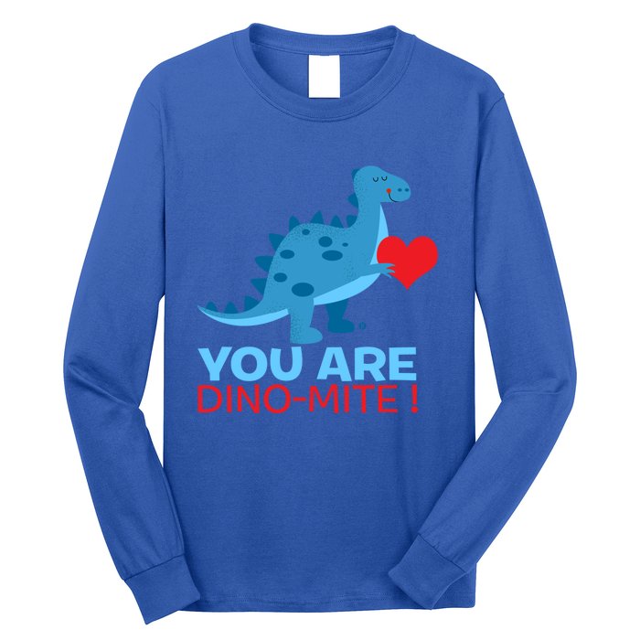 Dinosaur Funny Gift You Are Dinofunny Giftmite Gift Long Sleeve Shirt