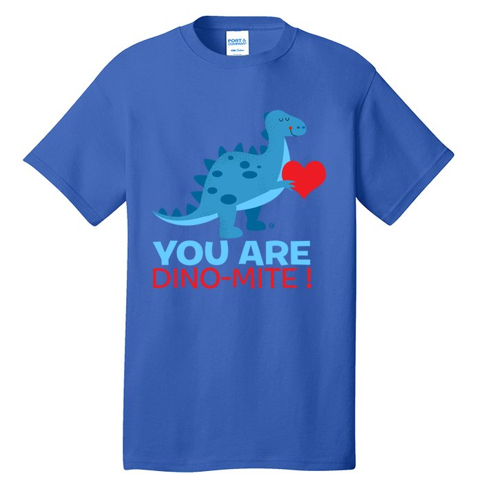 Dinosaur Funny Gift You Are Dinofunny Giftmite Gift Tall T-Shirt