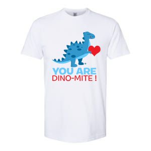 Dinosaur Funny Gift You Are Dinofunny Giftmite Gift Softstyle CVC T-Shirt