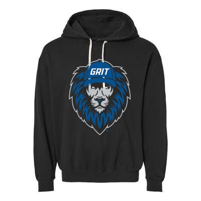 Detroit Football Grit Garment-Dyed Fleece Hoodie