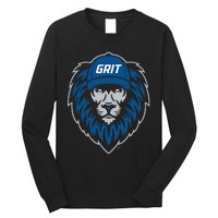 Detroit Football Grit Long Sleeve Shirt