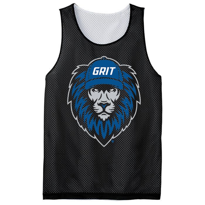 Detroit Football Grit Mesh Reversible Basketball Jersey Tank