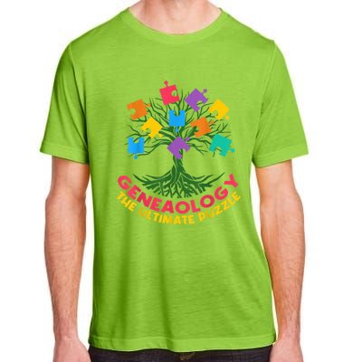 DNA Fractal Genealogy Of Life Genetics Tree Biology Class Adult ChromaSoft Performance T-Shirt