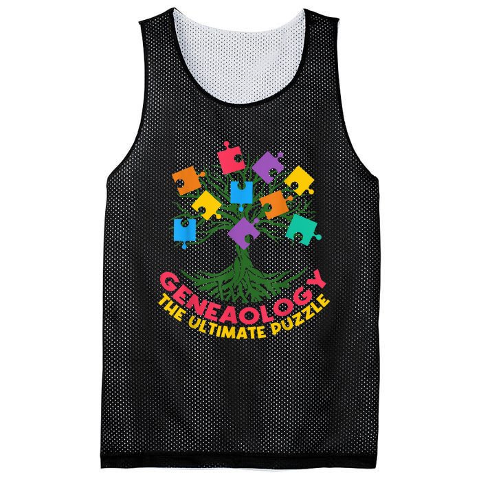 DNA Fractal Genealogy Of Life Genetics Tree Biology Class Mesh Reversible Basketball Jersey Tank