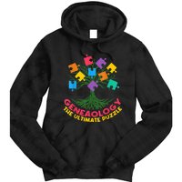 DNA Fractal Genealogy Of Life Genetics Tree Biology Class Tie Dye Hoodie