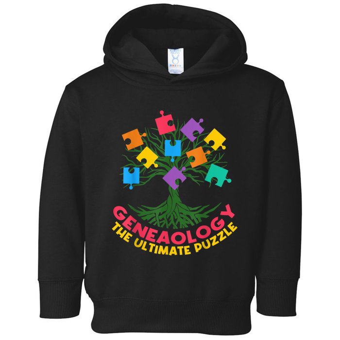 DNA Fractal Genealogy Of Life Genetics Tree Biology Class Toddler Hoodie