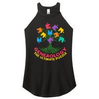 DNA Fractal Genealogy Of Life Genetics Tree Biology Class Women's Perfect Tri Rocker Tank