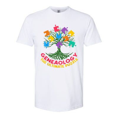 DNA Fractal Genealogy Of Life Genetics Tree Biology Class Softstyle CVC T-Shirt