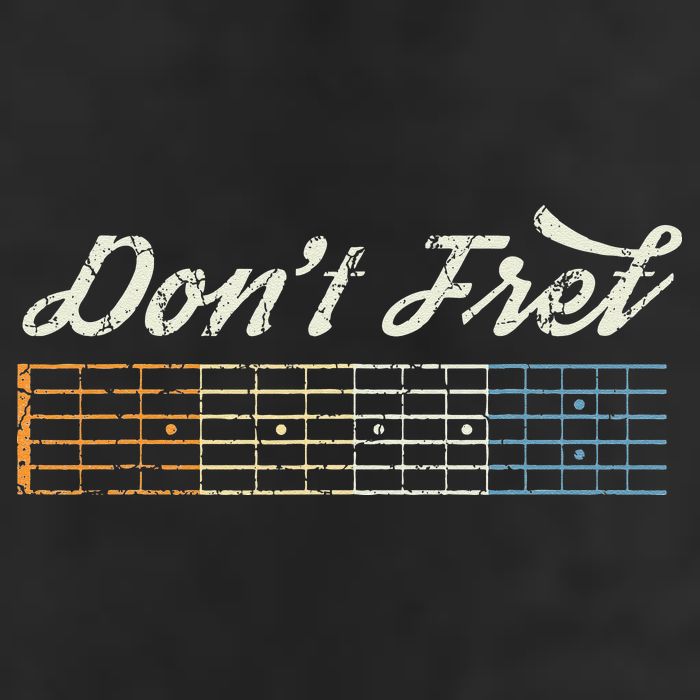 Don't Fret Guitar Funny Acoustic Electric Guitarist Music Tumbler