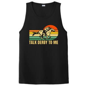 Derby Funny Horse Racing Retro Kentucky Talk To Me PosiCharge Competitor Tank