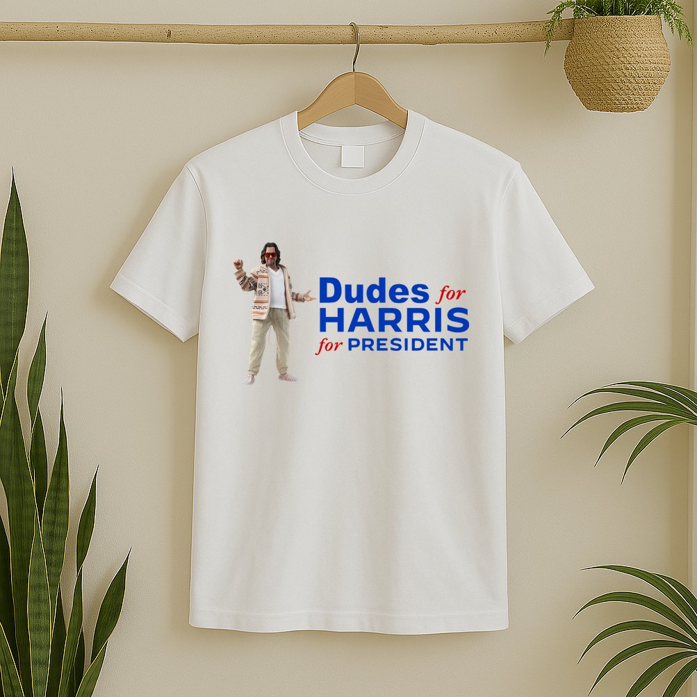 Dudes For Harris For President T-Shirt