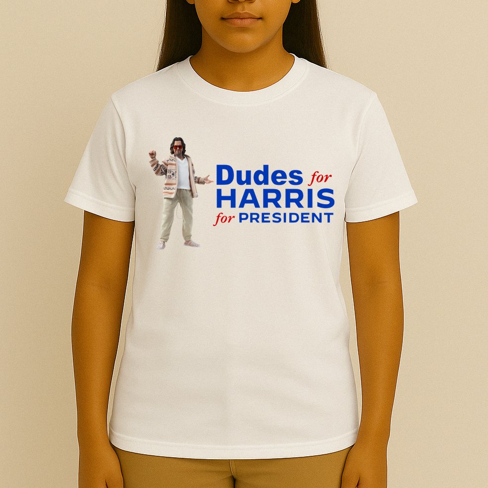 Dudes For Harris For President T-Shirt