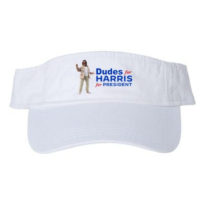 Dudes For Harris For President Visor