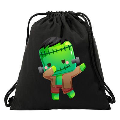 Dabbing Frankenstein Halloween Costume Monster Zombie Drawstring Bag